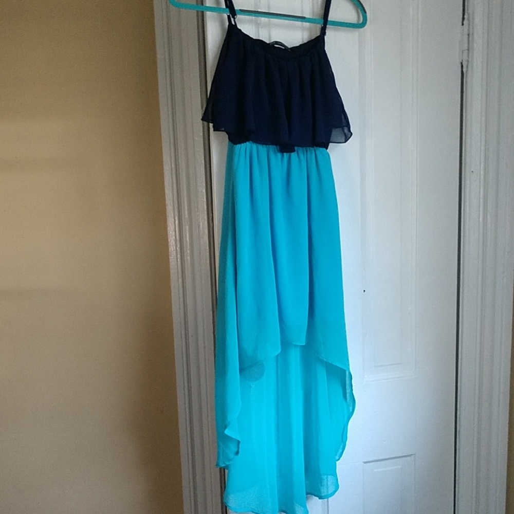 Ladies dress hi-lo